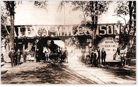 Malcomson's Coal Yard, located at 149 Griswold, Detroit, show where Henry Ford and 11 other investors signed the incorporation papers for Ford Motor Company