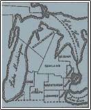 Henry Ford time Michigan map